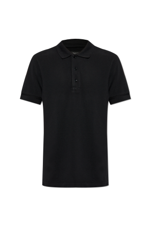 Black Polo shirt with monogram Balmain - Vitkac AS